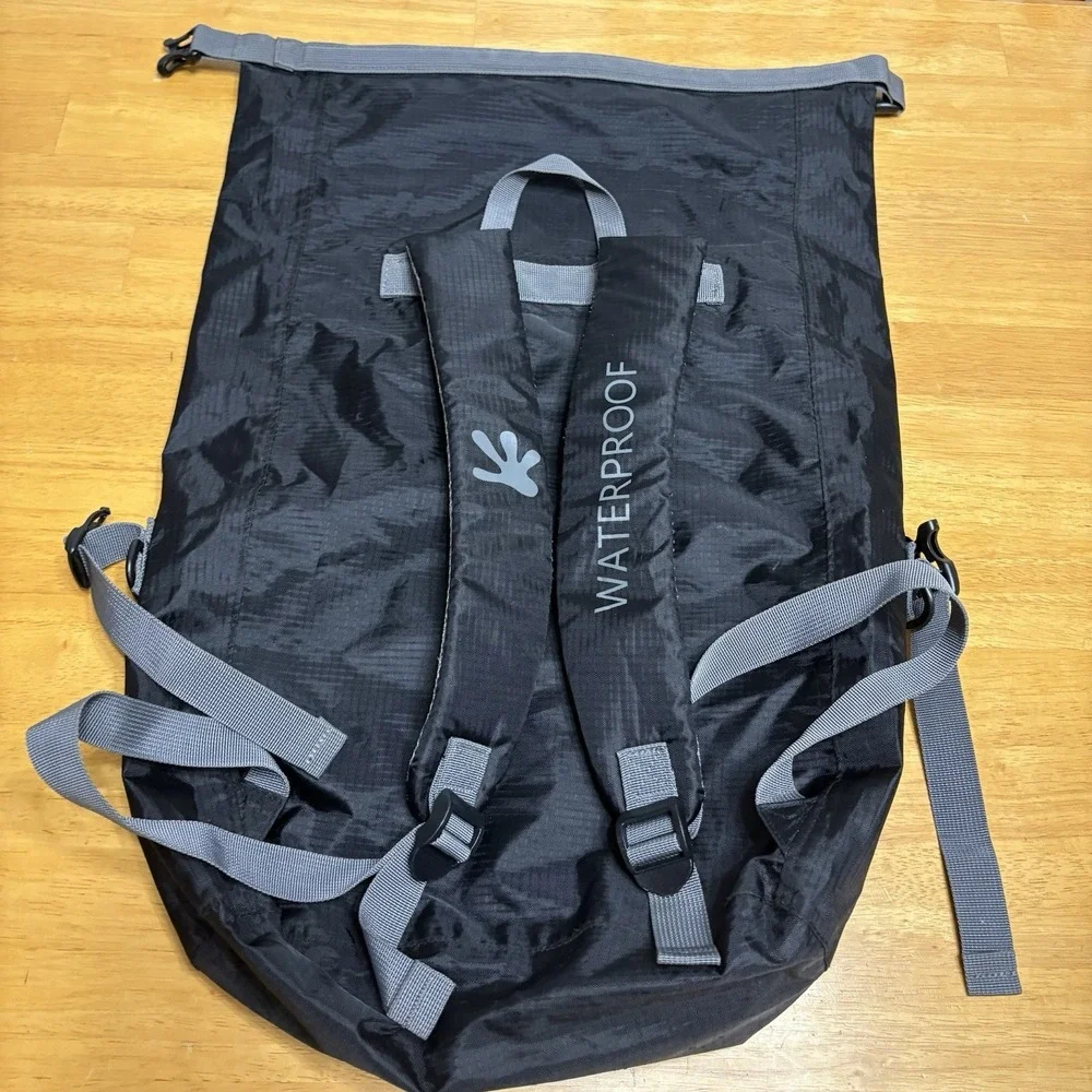Geckobrands Backpack Bag Lightweight 30 L Waterproof Black Gray